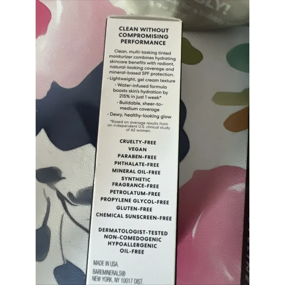 BareMinerals Complexion Rescue Tinted Hydrating Gel Cream 0.5 oz ~ Cinnamon 10.5